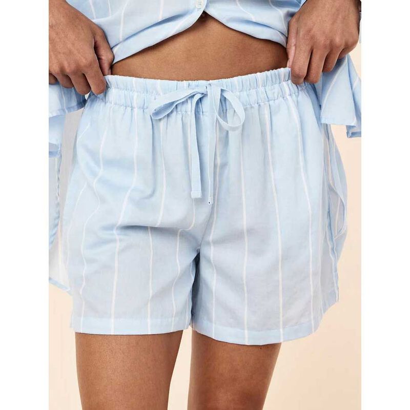 Papinelle Stripe Shirting Ls Boxer Pj image number 2